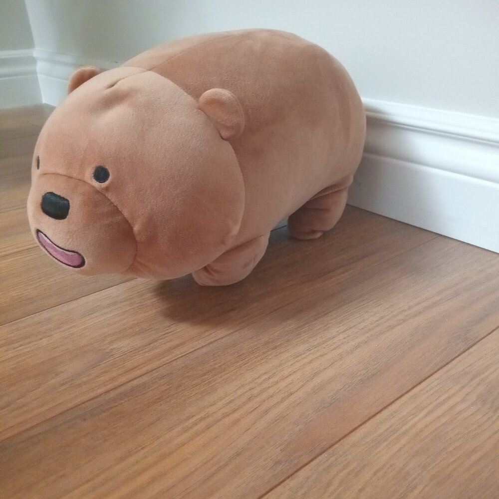 MINISO CN We Bare Bears Grizzly Plush